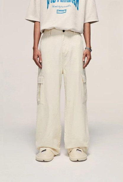 Multi Pockets Cargo Pant     - VONVEX