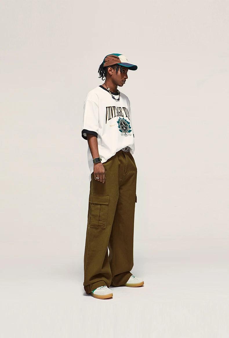 Multi Pockets Cargo Pant     - VONVEX