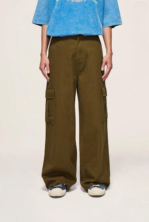 Multi Pockets Cargo Pant     - VONVEX