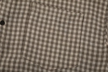 Retro Grapihc Double Side Oversized Shirt     - VONVEX