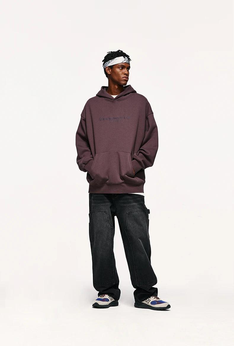 Retro Washed Wide Leg Cargo Jean     - VONVEX