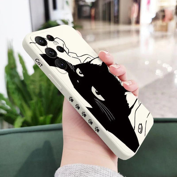 Sad Cat Phone Case For Samsung Galaxy     - VONVEX
