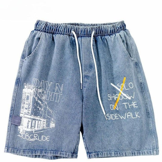 "SOLO SHADOW ON THE SIDEWALK" Cargo Short     - VONVEX