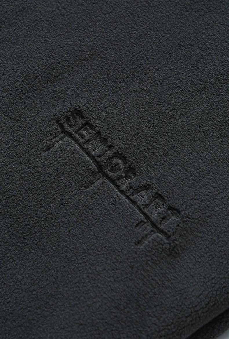 Thick Fleece Straight Leg Pant     - VONVEX