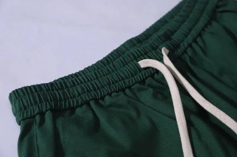 "THUNDER" Graffiti Print Short     - VONVEX