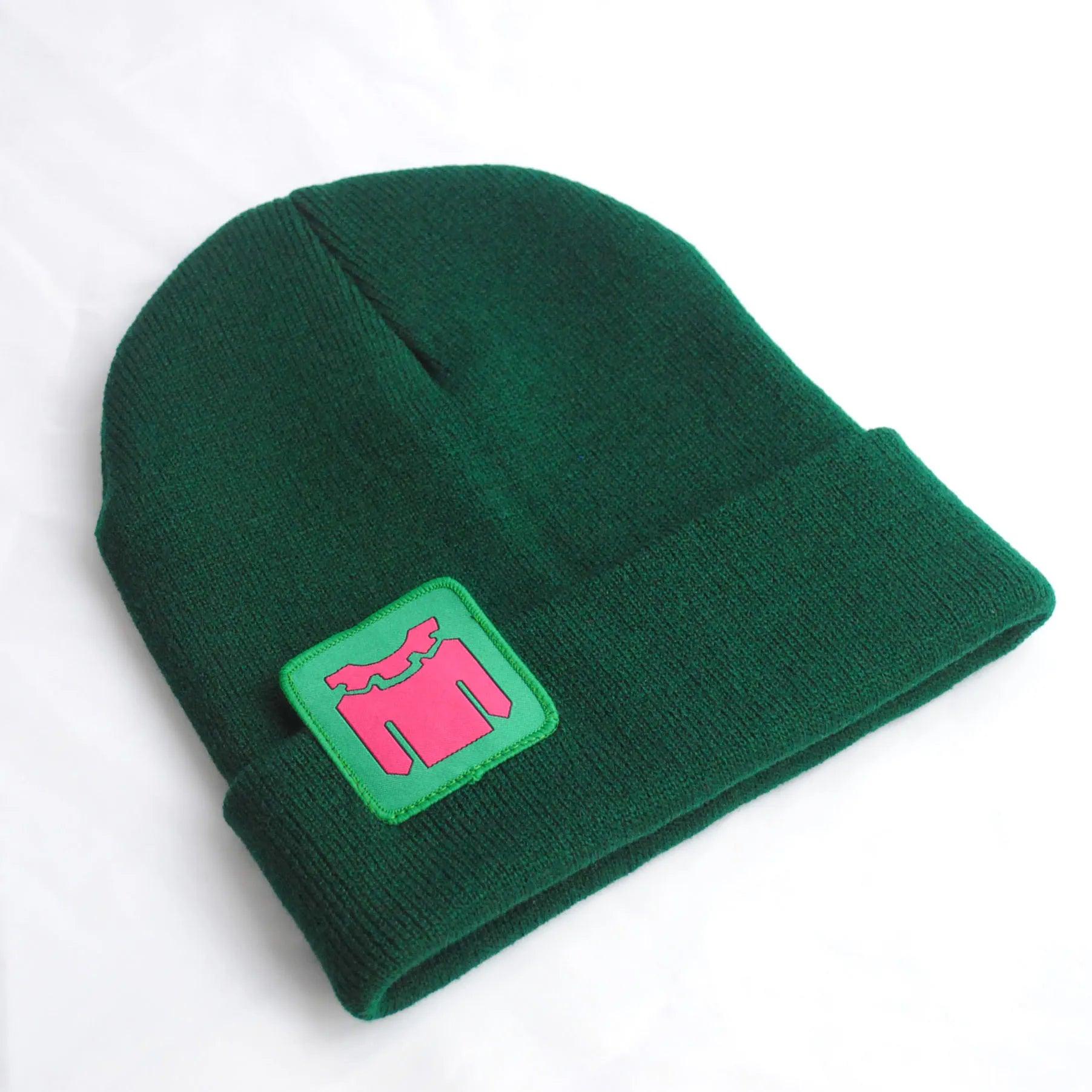 VALORANT Knitted Green Beanie Cap     - VONVEX