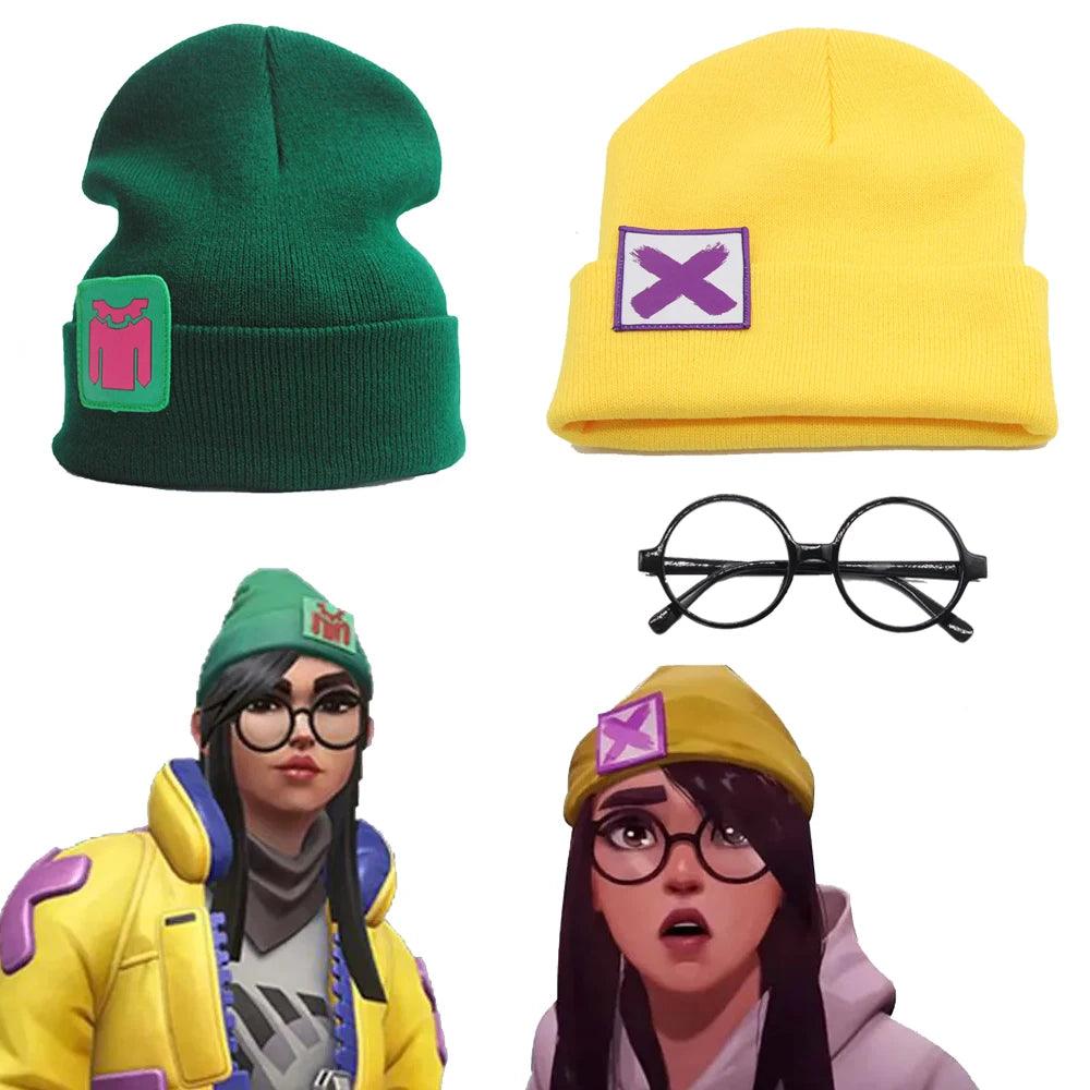 VALORANT Knitted Green Beanie Cap     - VONVEX