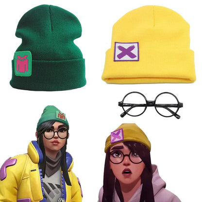 VALORANT Knitted Green Beanie Cap     - VONVEX