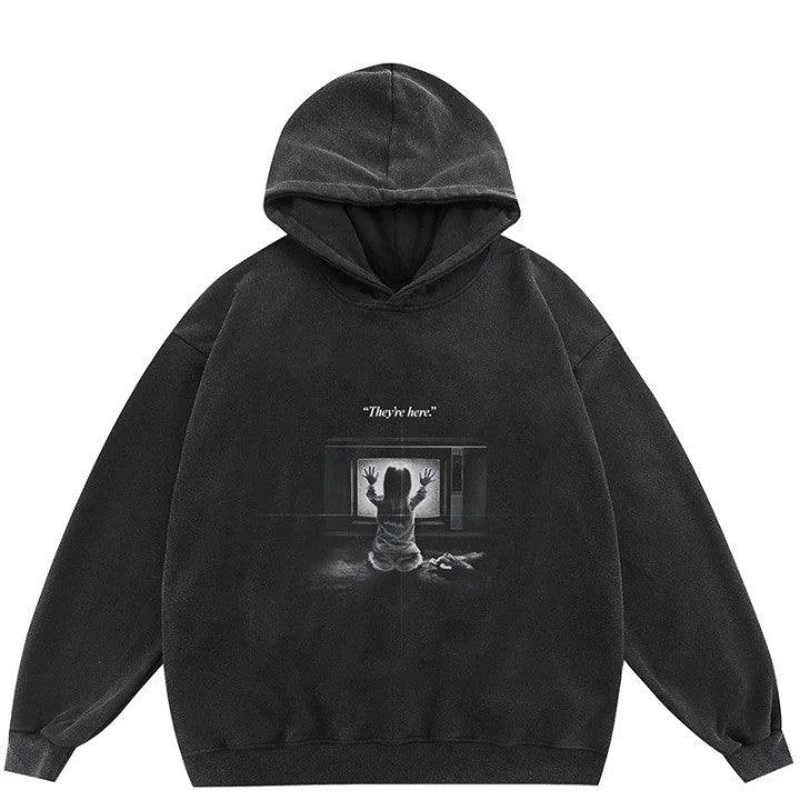 Horror Scenes Hoodies  Style-4 S  - VONVEX