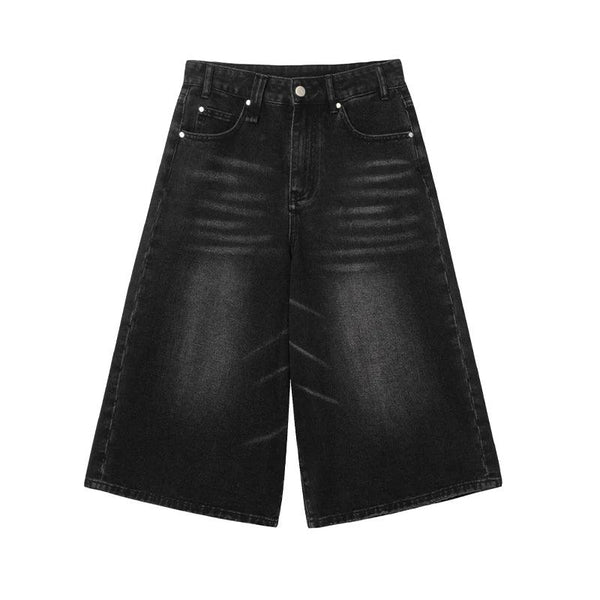 Y2k Wide-Leg Denim Women's Short  S   - VONVEX