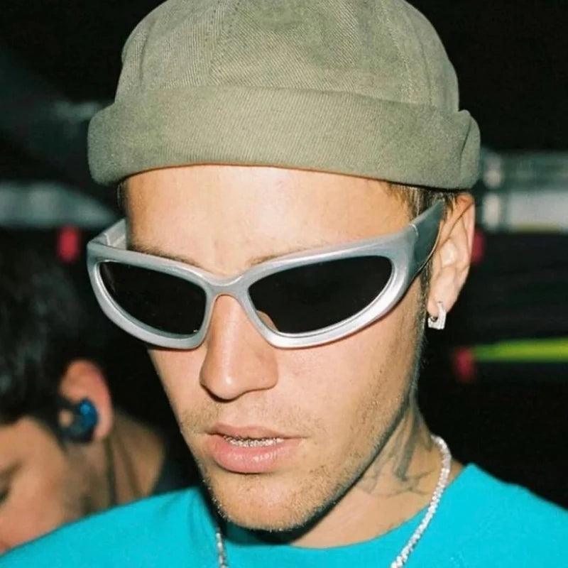 Y2K Luxury Punk Sport Sunglass     - VONVEX