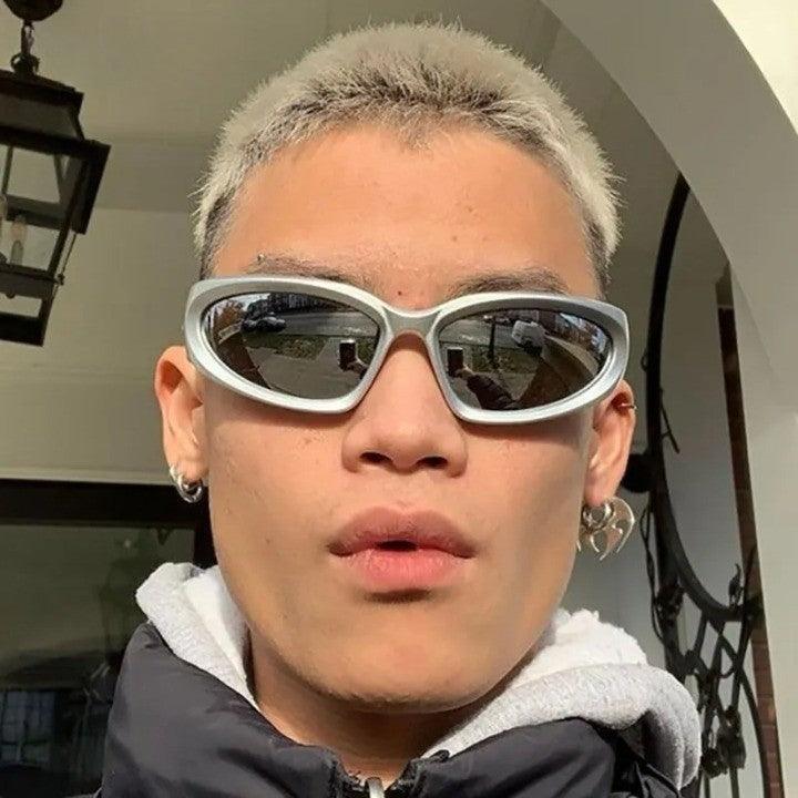 Y2K Luxury Punk Sport Sunglass     - VONVEX