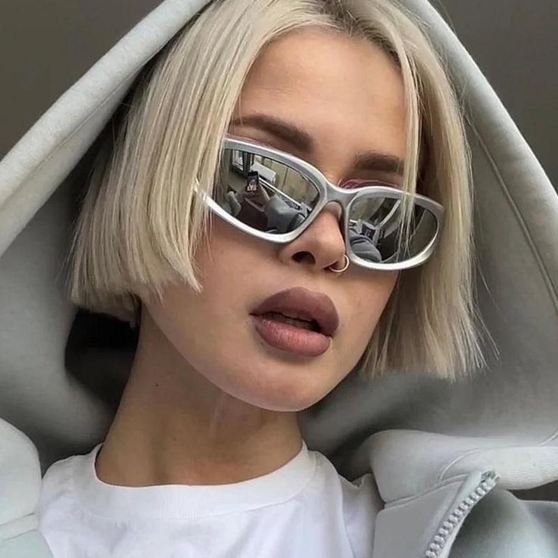 Y2K Luxury Punk Sport Sunglass     - VONVEX