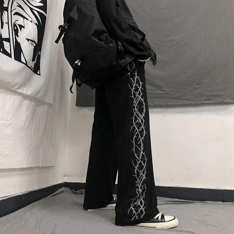 Y2k Oversize Wide Pants     - VONVEX