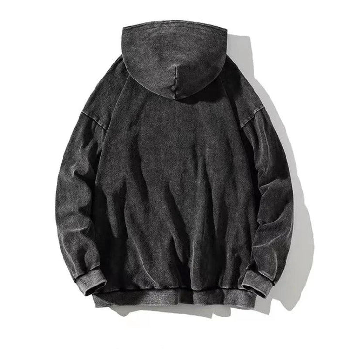 Y2K Skull Letter Print Hoodie     - VONVEX