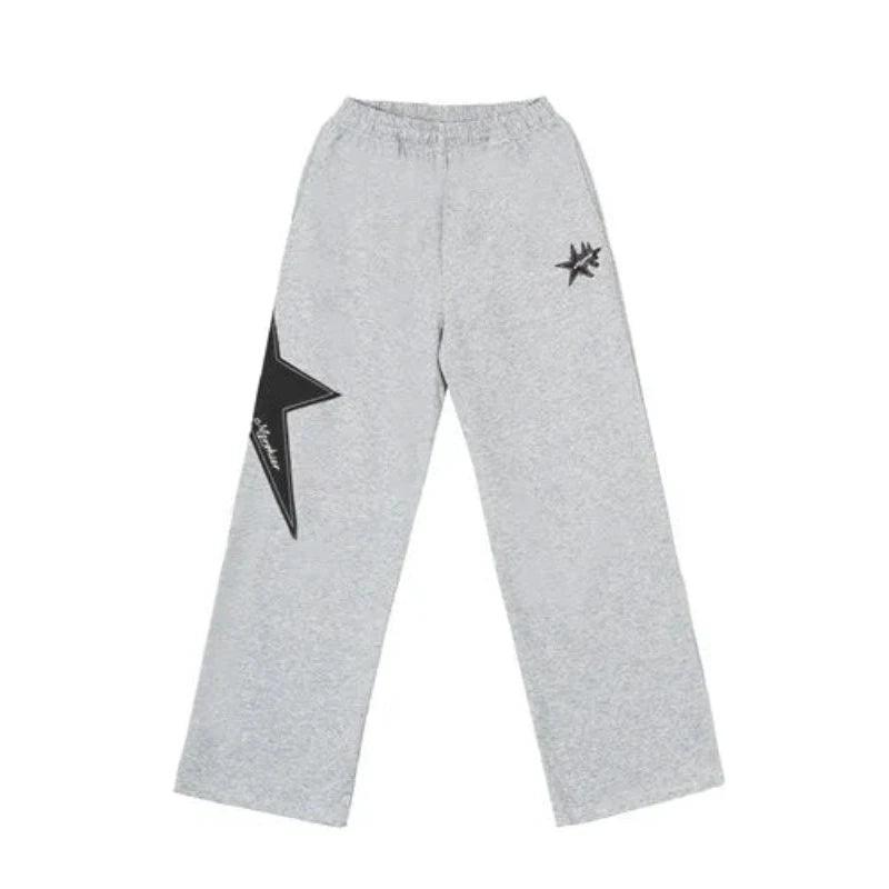Y2K Vintage Star Sweatpants bottom M   - VONVEX
