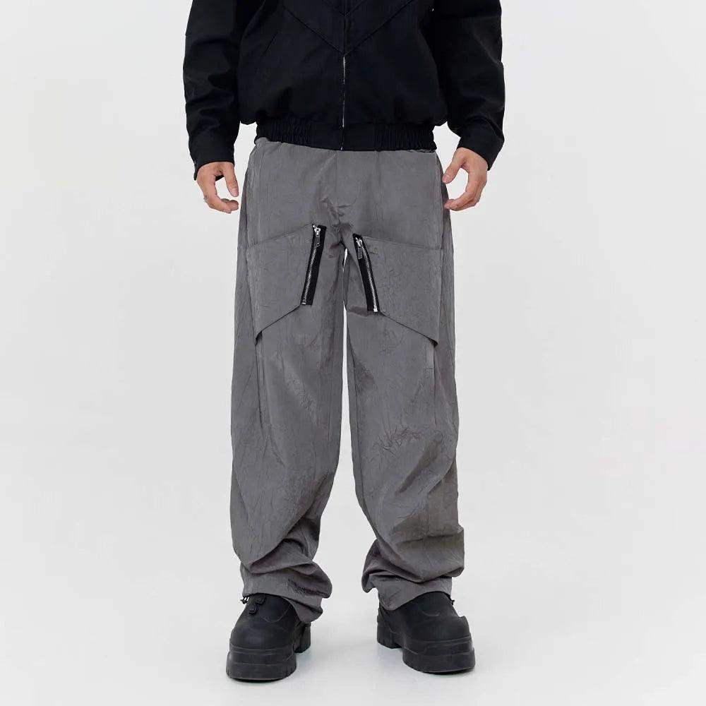 Zipper Lightweight Pant     - VONVEX