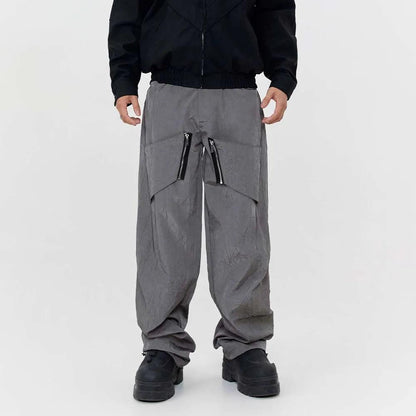 Zipper Lightweight Pant     - VONVEX