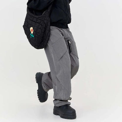 Zipper Lightweight Pant     - VONVEX