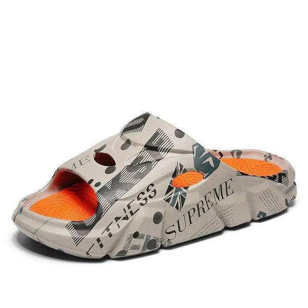 Camouflage Soft Slippers slipers 40 Khaki  - VONVEX