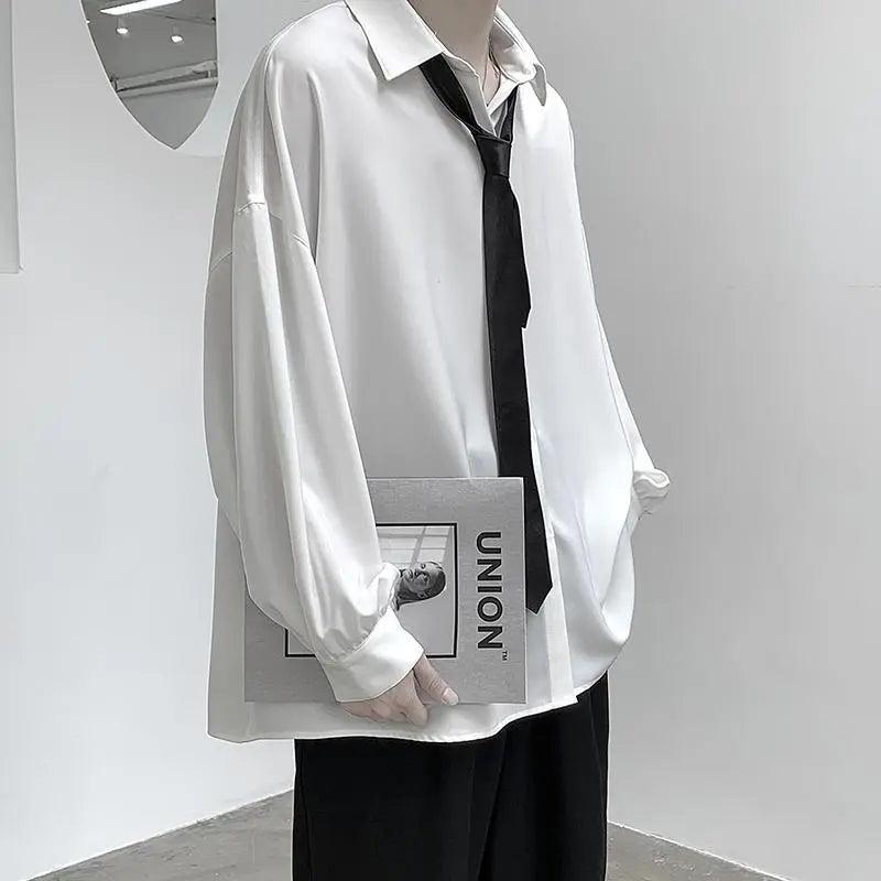 Casual Long-sleeved Shirt     - VONVEX