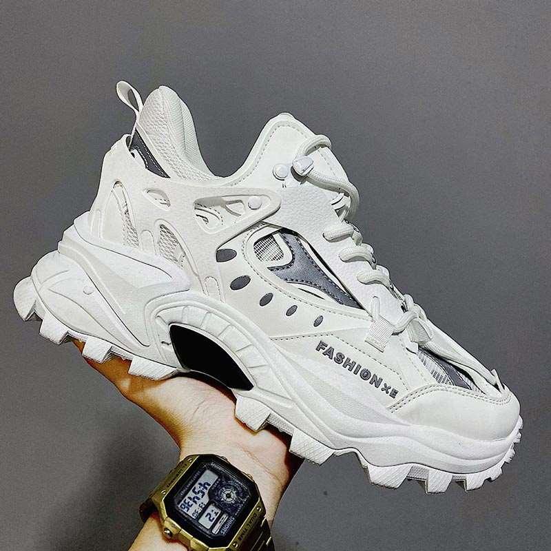 Damping Sports Sneakers  ZL07-White 39  - VONVEX