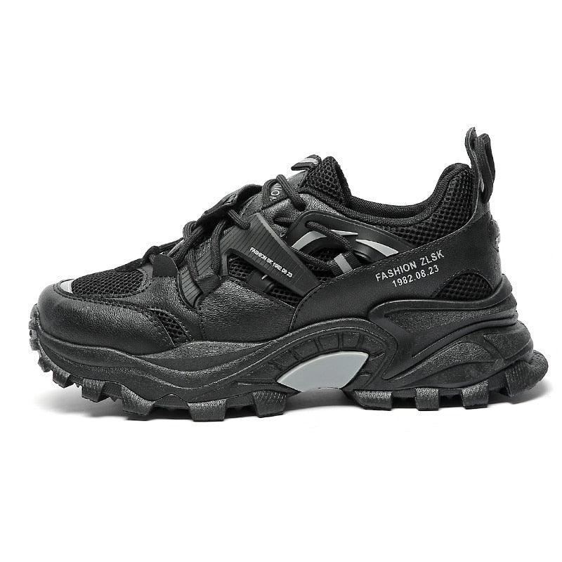 Damping Sports Sneakers  ZL21-Black 39  - VONVEX
