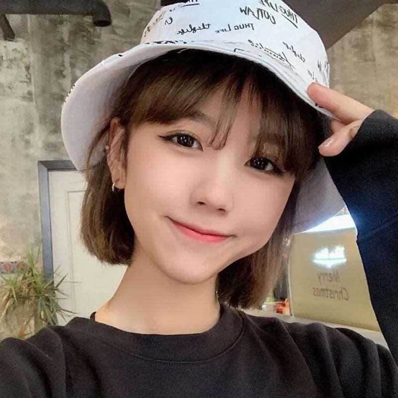 Double-sided Fishing Y2K Hat hat    - VONVEX