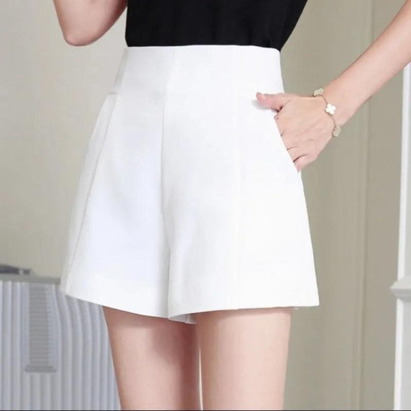 High Waist Shorts skirts White XS  - VONVEX