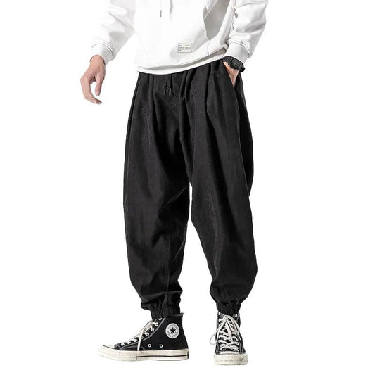 Jogger Harem Casual Pants     - VONVEX
