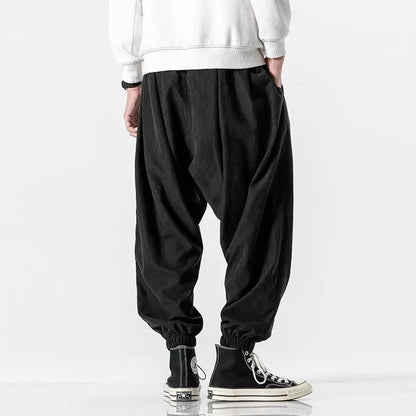 Jogger Harem Casual Pants     - VONVEX