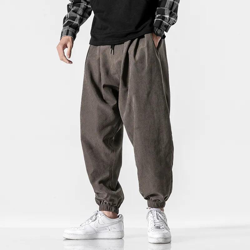 Jogger Harem Casual Pants     - VONVEX