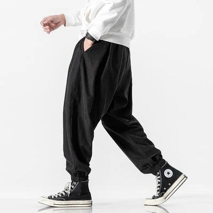 Jogger Harem Casual Pants     - VONVEX