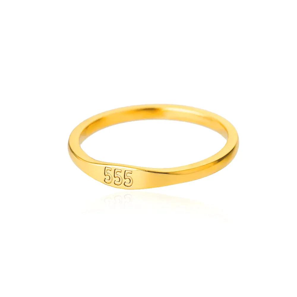 LuckyAngel Number Rings rings 555 China 7 - VONVEX