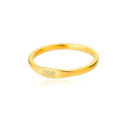 LuckyAngel Number Rings rings 999 China 7 - VONVEX