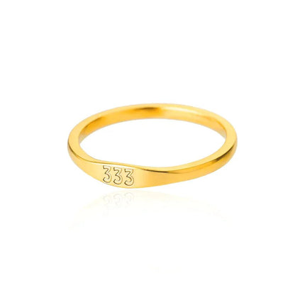 LuckyAngel Number Rings rings 333 China 7 - VONVEX