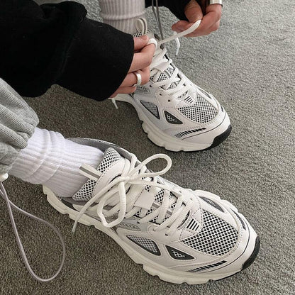 Sports & Skate Sneakers  White Grey 36  - VONVEX