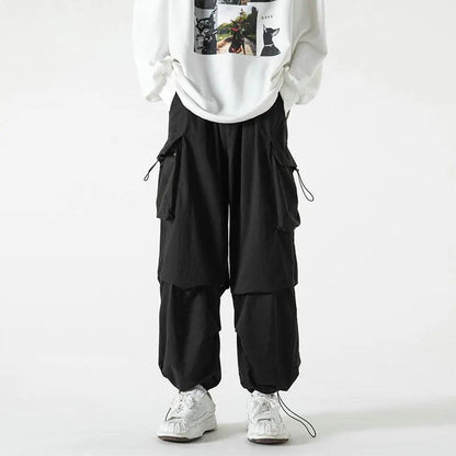 Retro Fashion Cargo Pants     - VONVEX