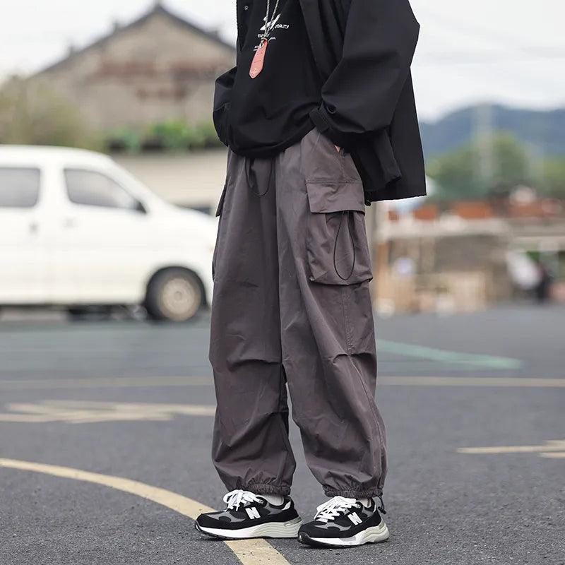 Retro Fashion Cargo Pants     - VONVEX