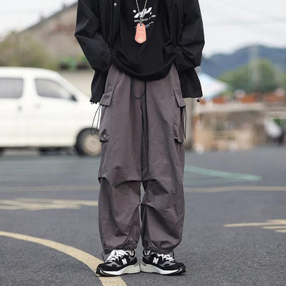 Retro Fashion Cargo Pants     - VONVEX