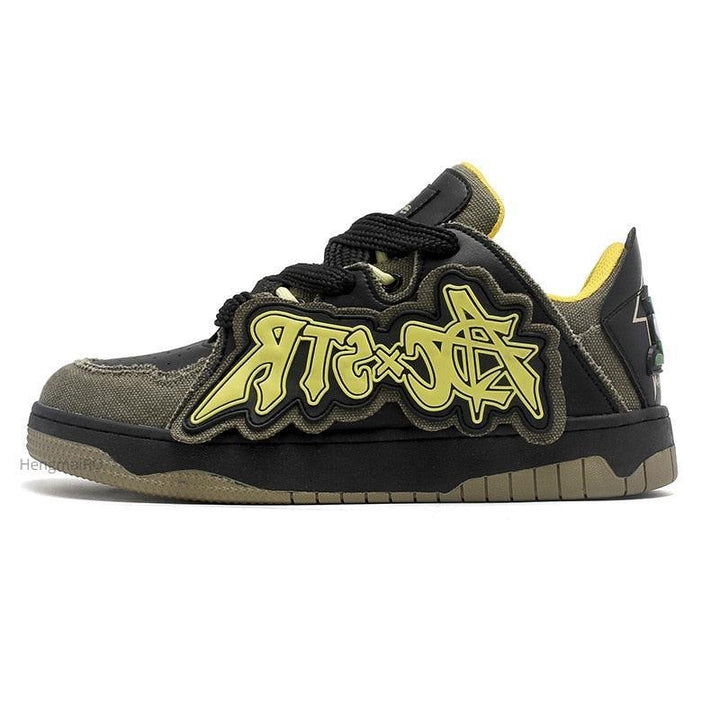 Y2K Street Skating Shoe  black 36  - VONVEX