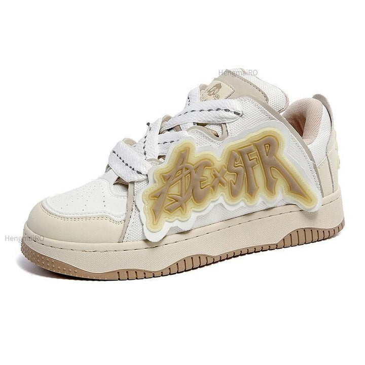 Y2K Street Skating Shoe  white 36  - VONVEX