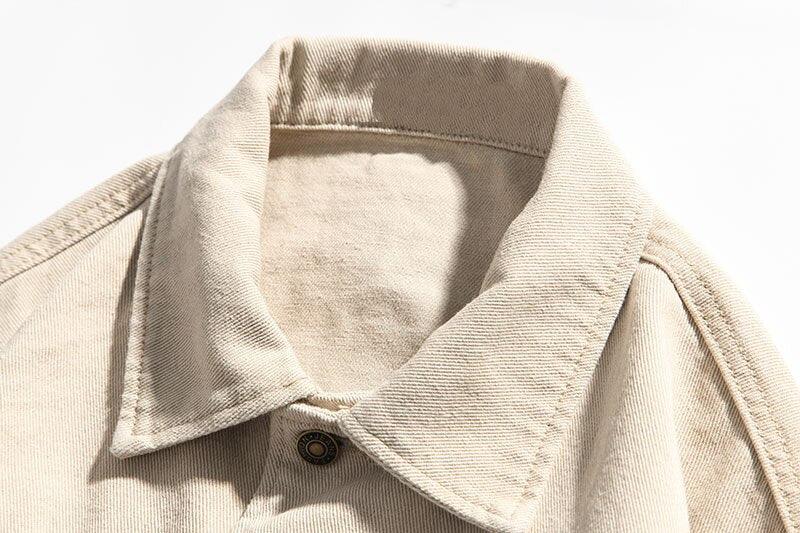 Ripped Denim Jacket     - VONVEX