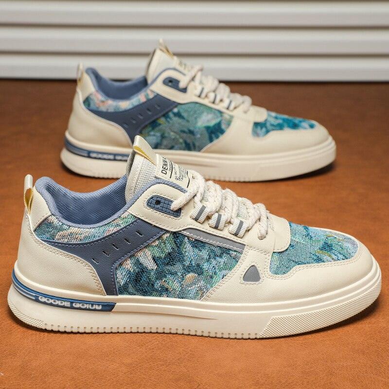 Secret Forest Shoes  Beige Blue 39  - VONVEX