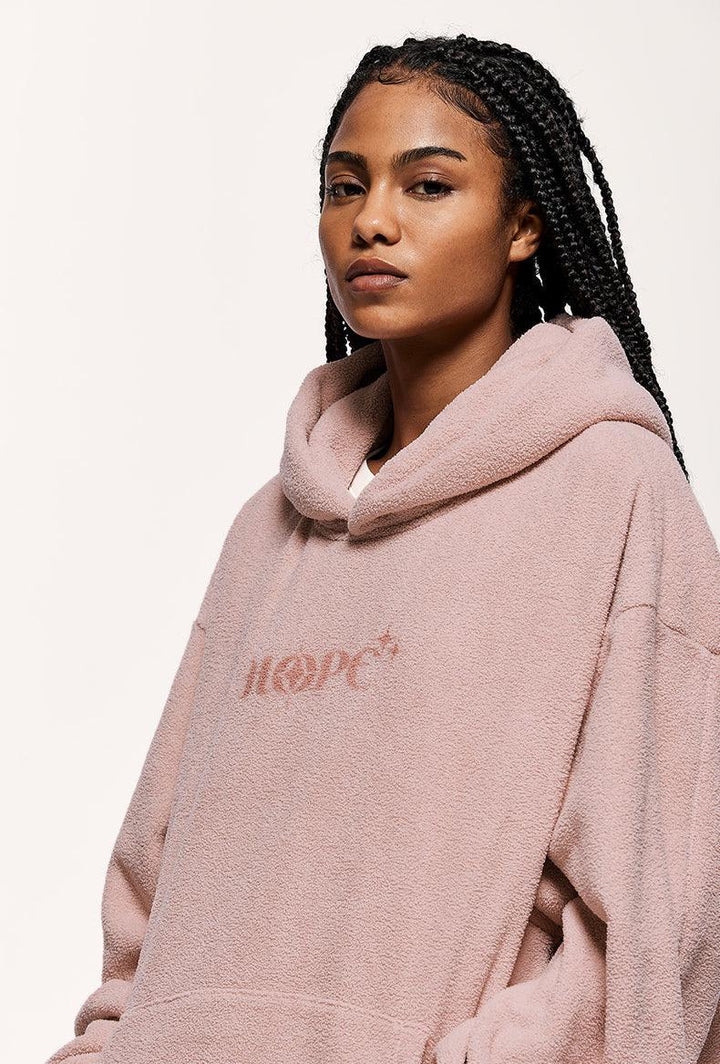 Y2K "Hope" Fleece Hoodie     - VONVEX