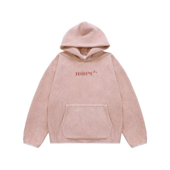 Y2K "Hope" Fleece Hoodie     - VONVEX