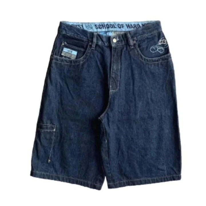 Y2K Casual Letter Printed Jorts jorts    - VONVEX