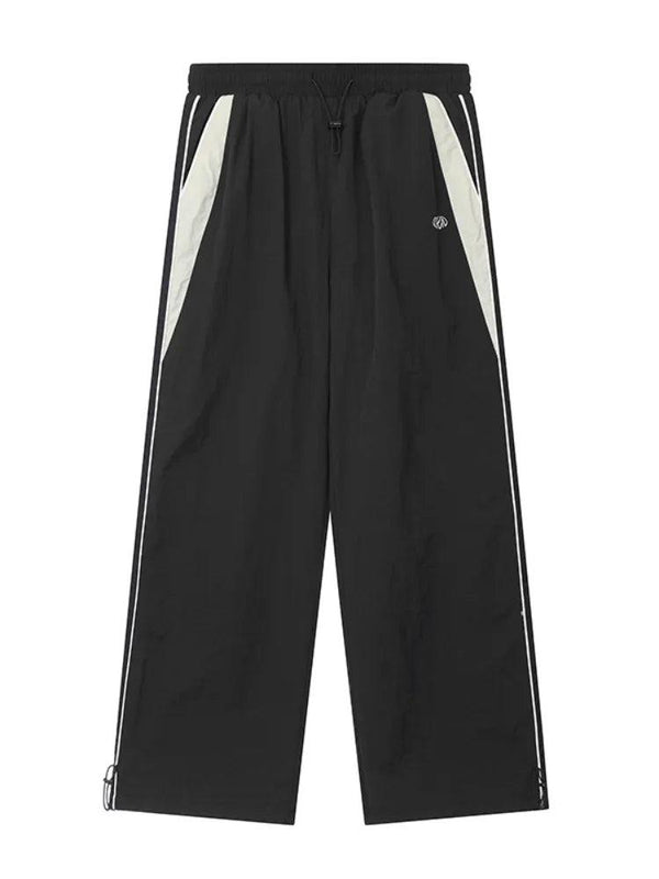 Y2K Black Cargo Casual Pants     - VONVEX