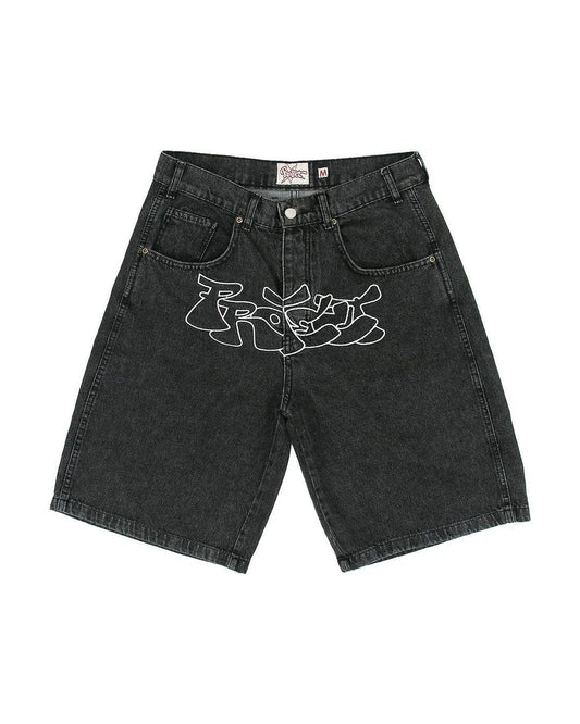 Y2K Casual Denim Jorts jorts Style-2 S  - VONVEX