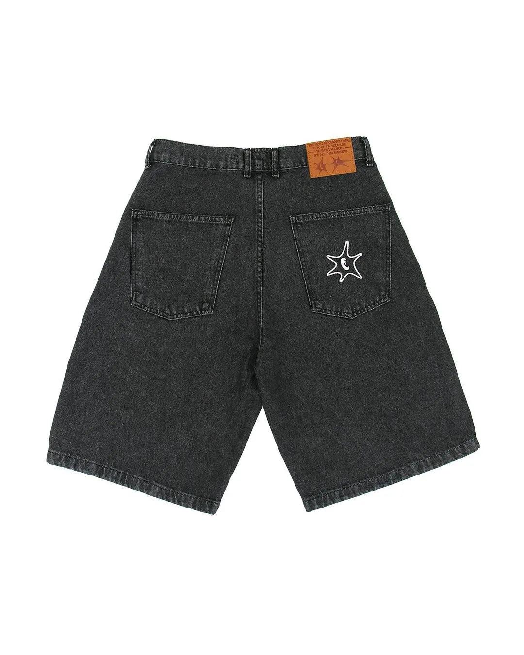 Y2K Casual Denim Jorts jorts    - VONVEX